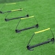 image 1 of Adjustable Football Hurdles Foldable Lightweight Training Hurdle 4pk