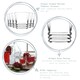 image 2 of LAV Elegan Whisky Glasses - 315ml - Clear - Pack of 6 Clear