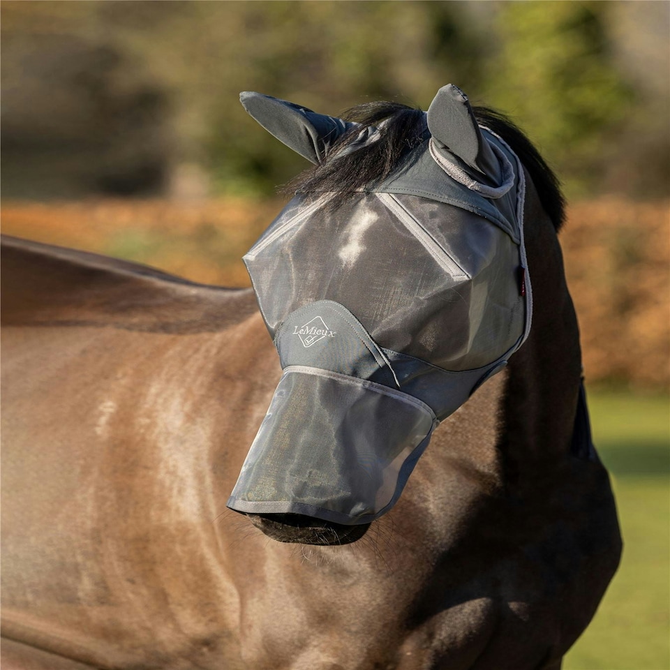 image 1 of LeMieux ArmourShield Pro Full Fly Mask Blue | X-Large