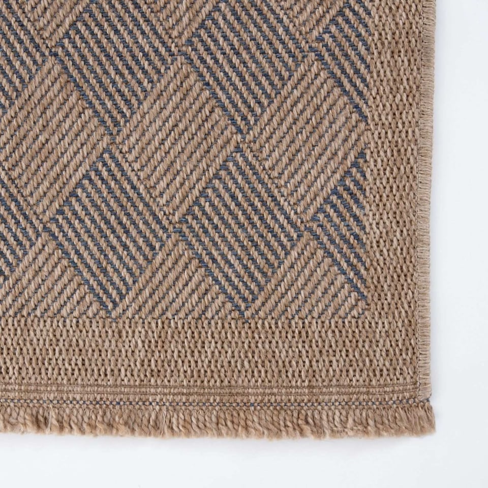 image 1 of The Rugs Nature Collection Diamond Design Outdoor Rugs  Garden Patio | 5300