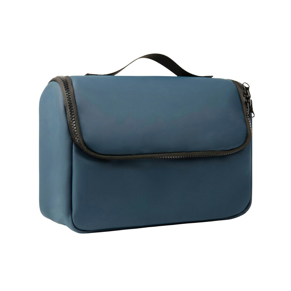 image 1 of Vinga Baltimore Travel Toiletry Bag - Navy - One Size | Blue