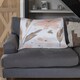 image 2 of Pink Watercolour Blanket | Multi