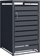 image 1 of Phoenix GB1168AAK Anthracite Single Wheelie Bin Store / Bin Storage