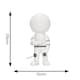 image 6 of ValueLights Tom Childrens Painted White Table Lamp