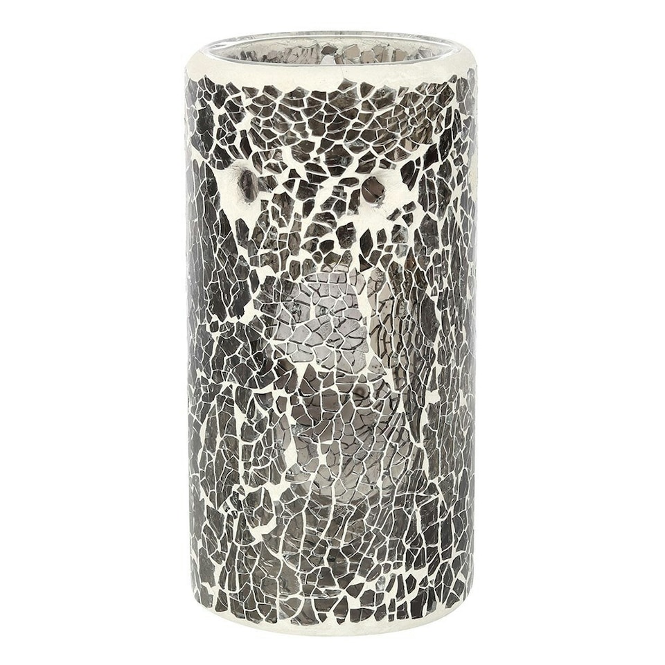 image 1 of Something Different Pillar Oil Burner - Gunmetal Grey - One Size