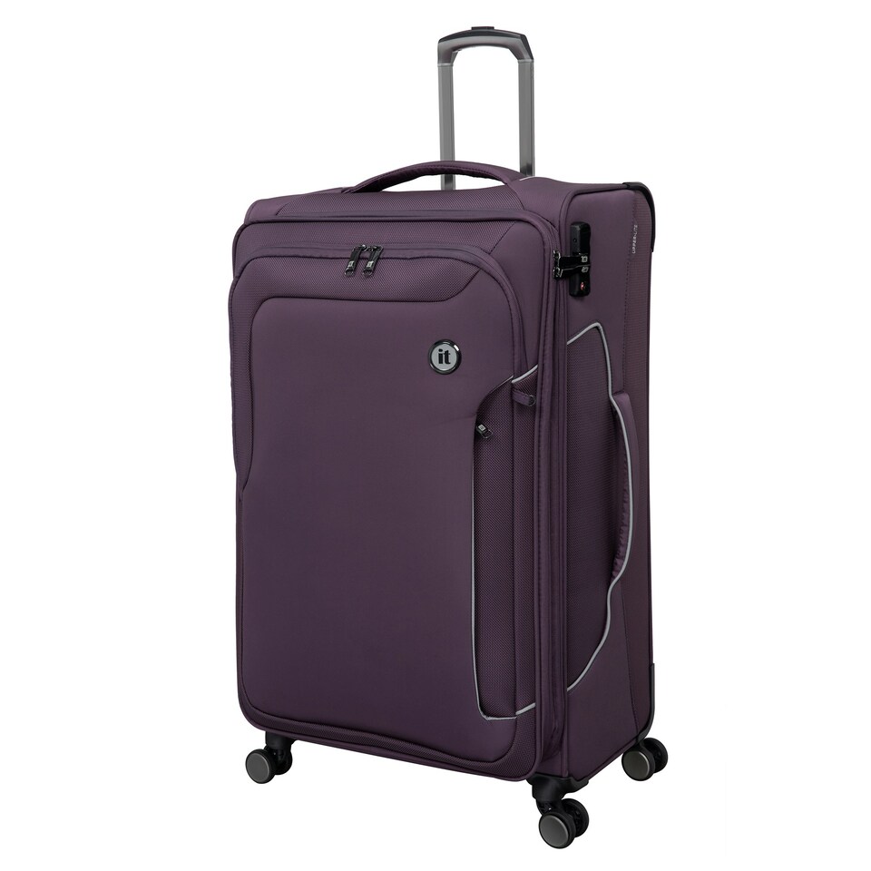 image 1 of IT Luggage Teleported Plum Perfect Expandable Large Suitcase with TSA Lock Purple | Large
