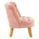 image 4 of Premier Kids Chair, Comfortable Seating Indoor Chair, Easy to Clean Bedroom Chair, Adjustable Velvet Chair
