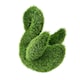 image 3 of True Products Artificial Grass Topiary Swan Indoor Outdoor Garden Lawn Event Office Wedding Decor
