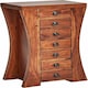 image 3 of Mahar Chest with 7 drawers in Brown Brown | Brown