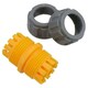 image 3 of Hozelock Hose Pipe Repair Joiner Mender Connector Fitting 12.5mm Female 2PK