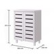 image 4 of 2 Door 4 Tier Shoe Cabinet