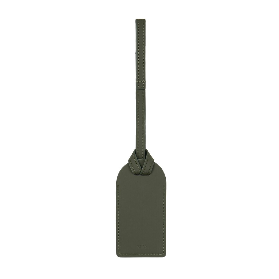 image 1 of Vinga Baltimore Recycled Polyester Luggage Tag - Green - One Size | Green