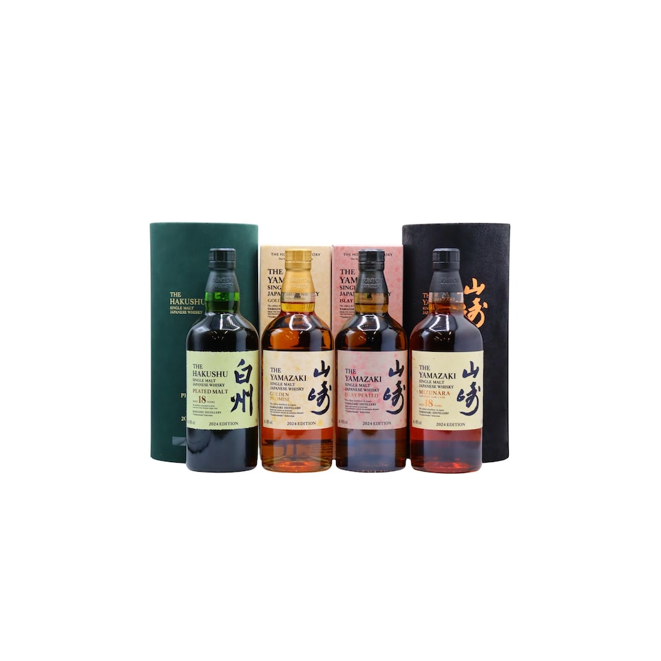 Suntory Yamazaki Hakushu Tsukuriwake Cask Collection 2024 Edition Single Malt Japanese Whisky