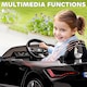 image 6 of HOMCOM BMW i4 Licensed 12V Kids Electric Ride-On Car w/ Remote Control - Black | Black | Black