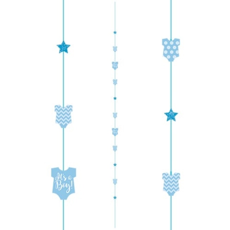 It's A Boy Fun String Balloon Tail 182cm
