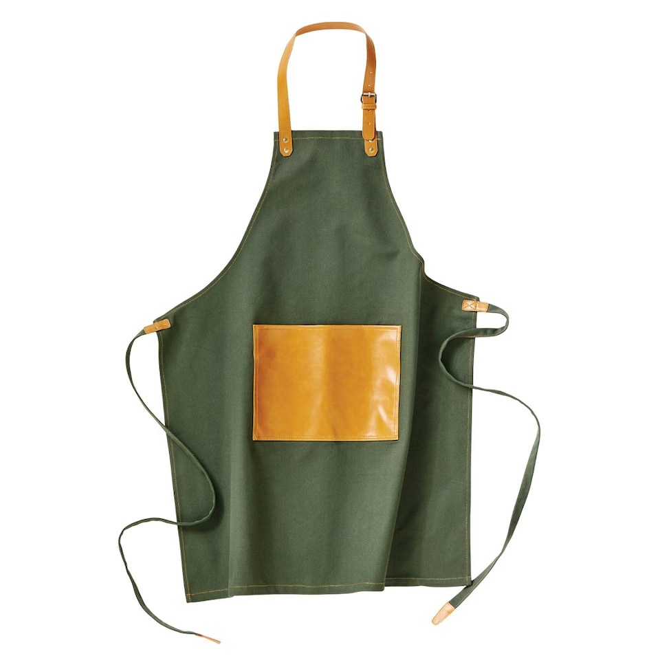 Vinga Unisex Adult Asado Apron - Green - One Size Green