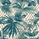 image 1 of GrandDeco Forage Geometric Wallpaper - Teal/Gold - One Size Green