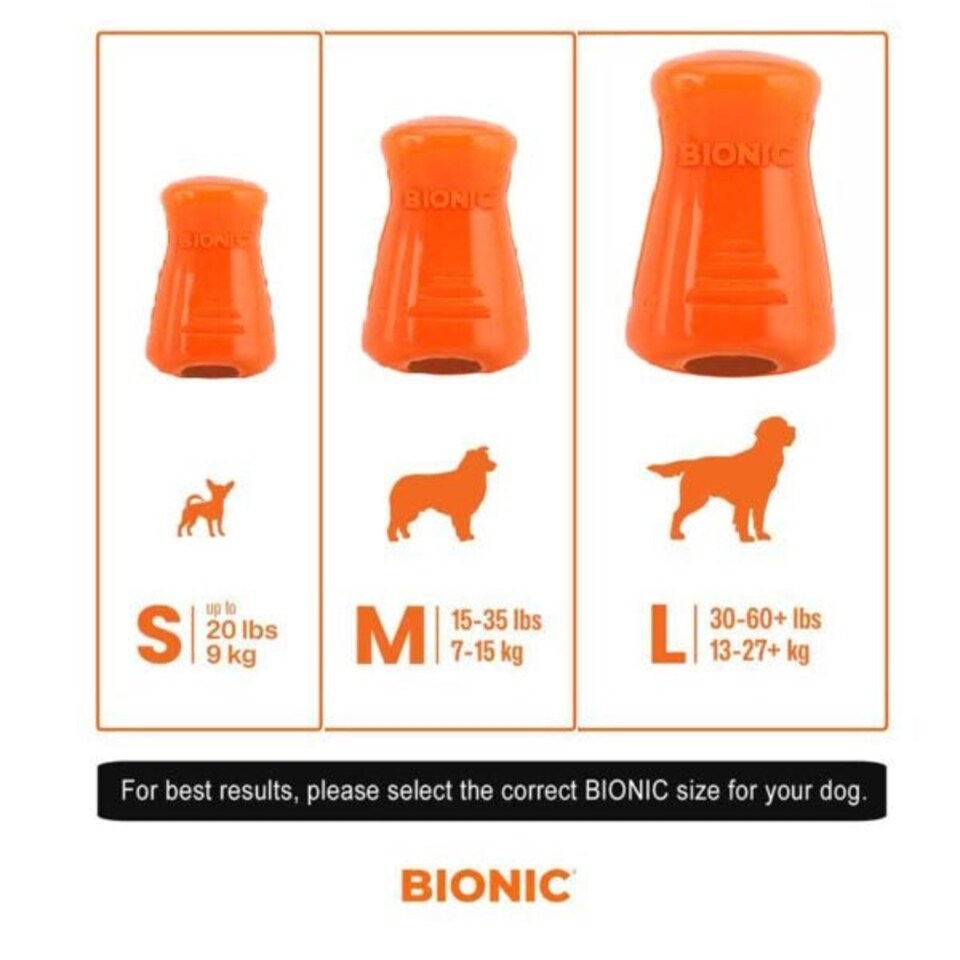 image 1 of BIONIC Treat Shaker Dog Toy 3 Sizes Multi | Size?: Large