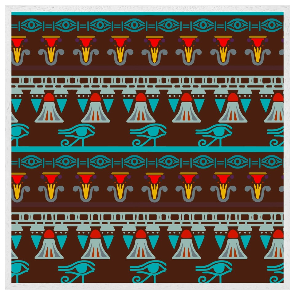 image 1 of Ethnic silhouettes (Picture Frame) L / White