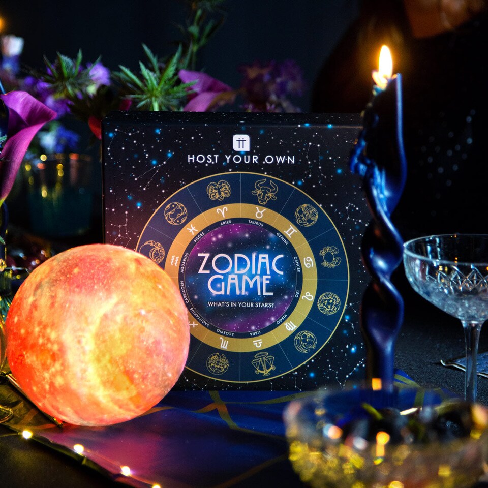 image 1 of Zodiac Sign Party Board Game