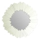 image 1 of Interiors by Premier Flared Wall Mirror Silver