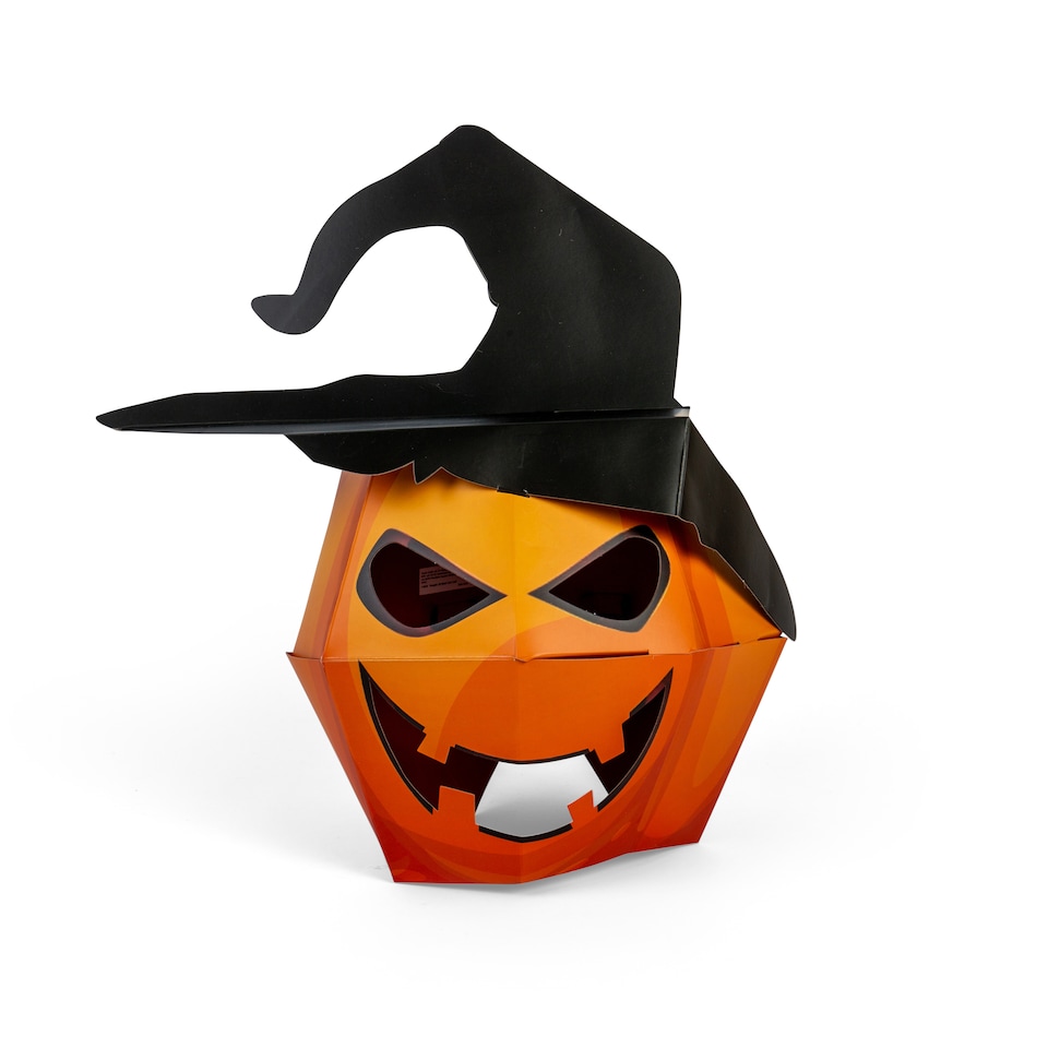 image 1 of Pumpkin 3D Mask Car Craft