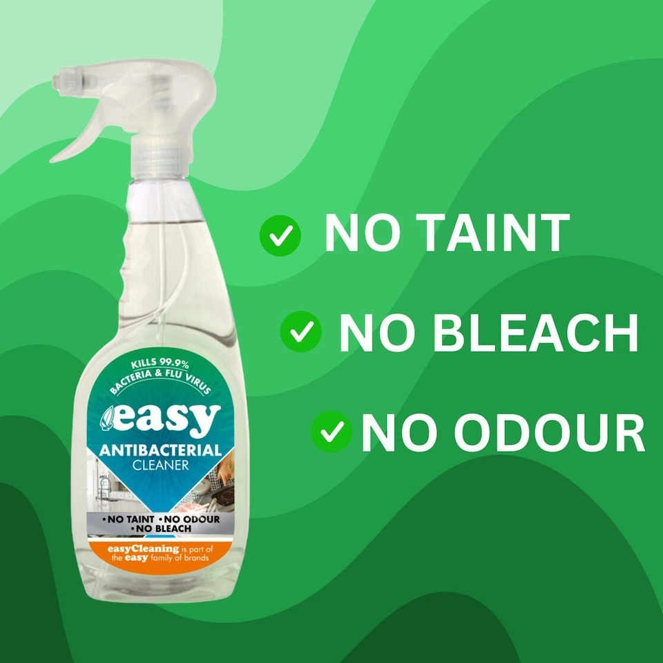 image 1 of Easy Anti Bacterial Kitchen Countertops Bathroom Tiles Cleaner Spray 750ml
