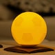 image 2 of Gingko Design Smart FootballSpin Lamp with Wooden Walnut Base - Large | Multi