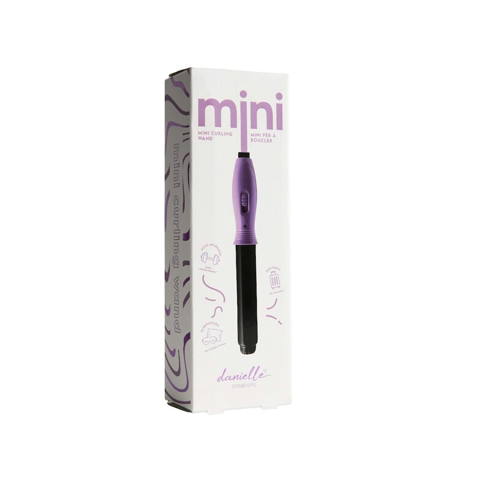 image 1 of Danielle Creations Mini Travel Hair Curling Wand