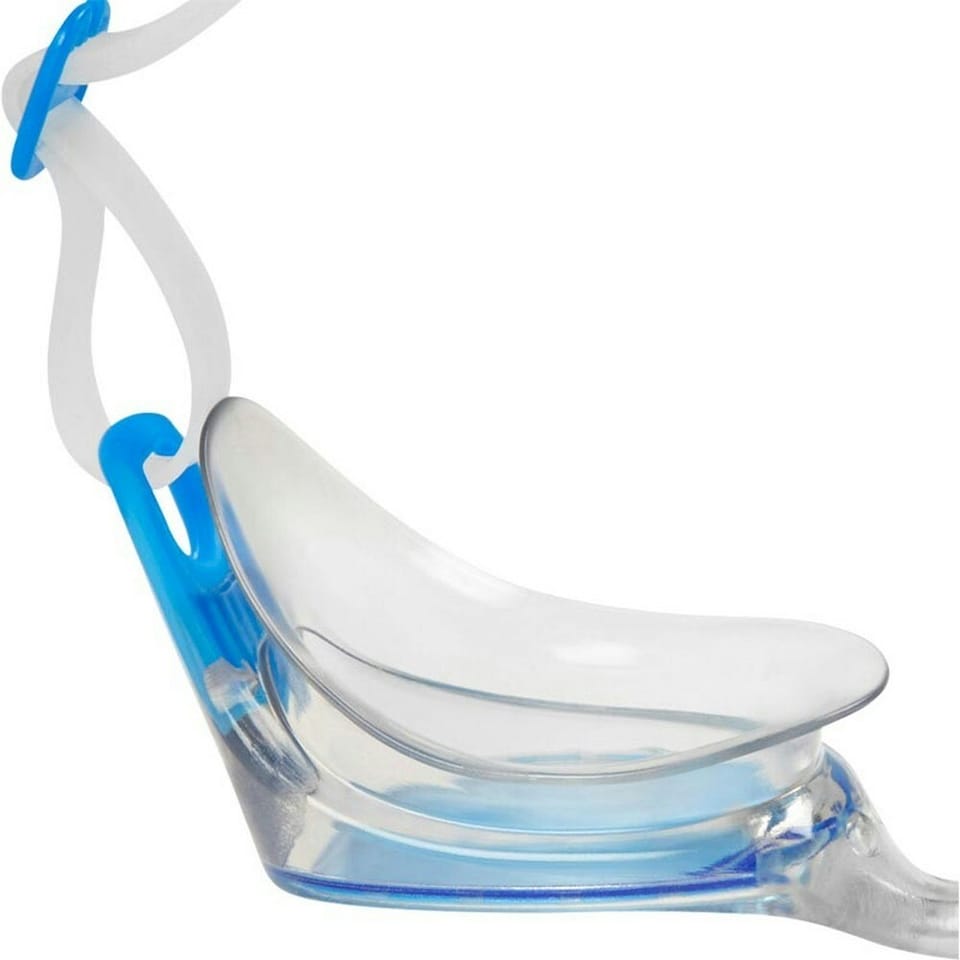 image 1 of Speedo Unisex Adult Futura Classic Swimming Goggles - Clear/Blue - One Size (UTCS1884)