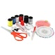 image 4 of GEEZY Sewing Kit Portable Travel Storage Box Green