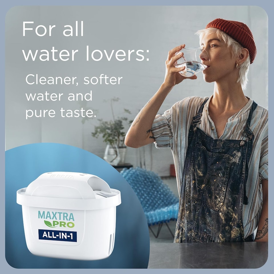 image 1 of BRITA Marella Water Filter Jug White (2.4L) Half Year Pack incl. 6x MAXTRA PRO Pure Performance Cartridge