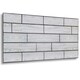 image 1 of NOVECRAFTO 3D Faux Wood Wall Panels – 6 PVC Sheets, Covers 2.76 sqm (29.76 sq ft), 96x48cm Each – Decorative Grey Wood Texture Cladding, Moisture Resistant