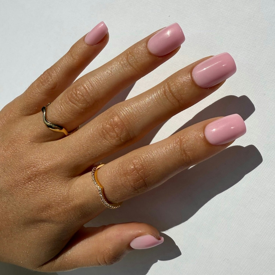 image 1 of House Of Amor - False Nails - Strawberry Milkshake - Press On Nails Pink