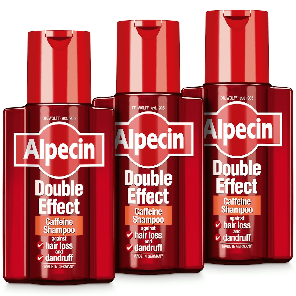 image 1 of Alpecin Double Effect Shampoo 3x 200ml