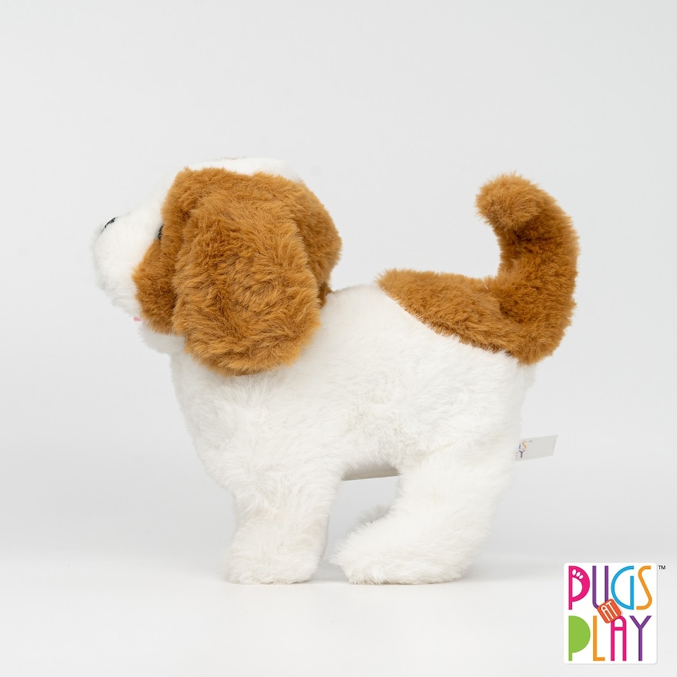image 1 of Pugs at Play Lola Flipping Dog Interactive Plush Toy