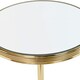 image 2 of Side table DKD Home Decor Mirror Golden Brass (42,5 x 42,5 x 49 cm) N/A