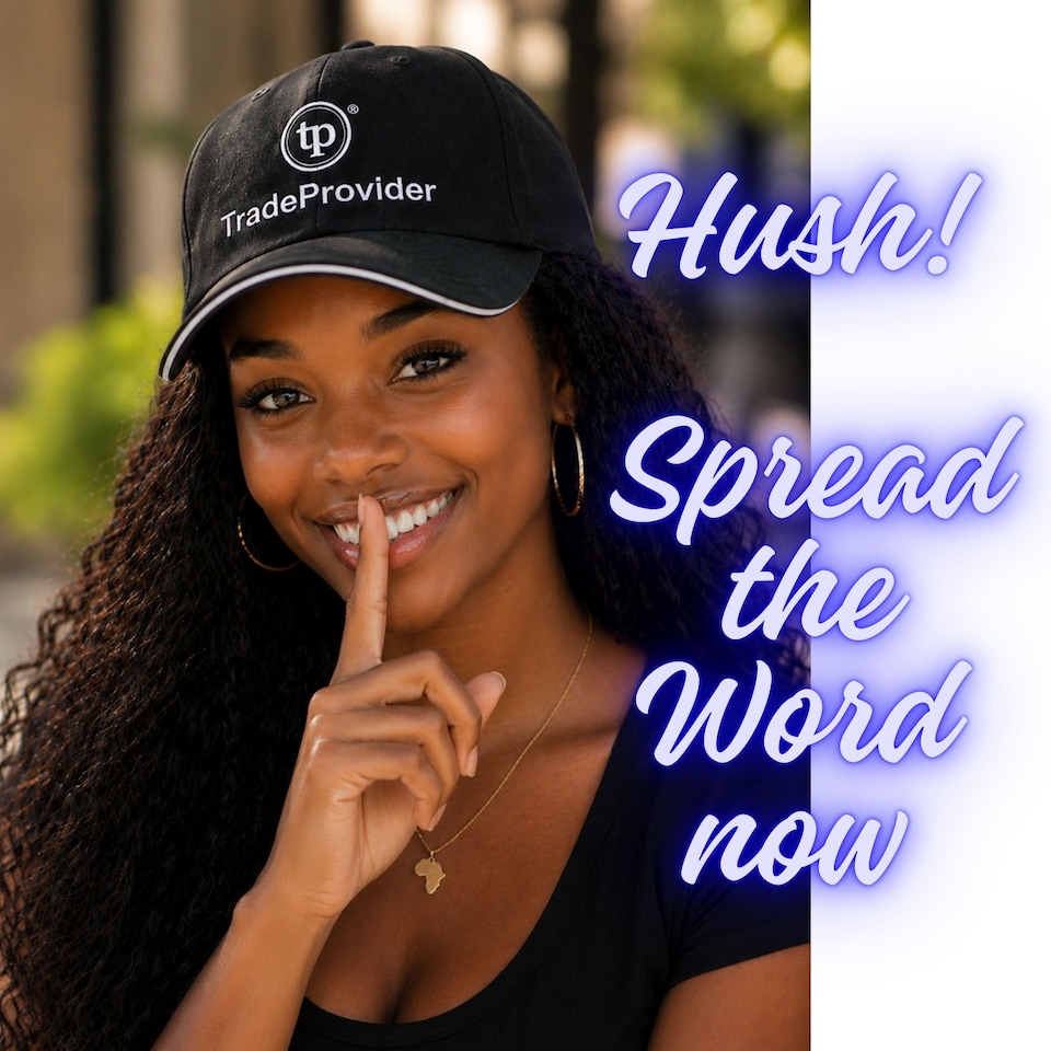 image 1 of TradeProvider Premium Adjustable Baseball Cap, Curved Peak with Contrast Pipping for Men & Women (Black)