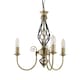 image 1 of Barley Twist - Antique Brass 3 Light Pendant Bronze