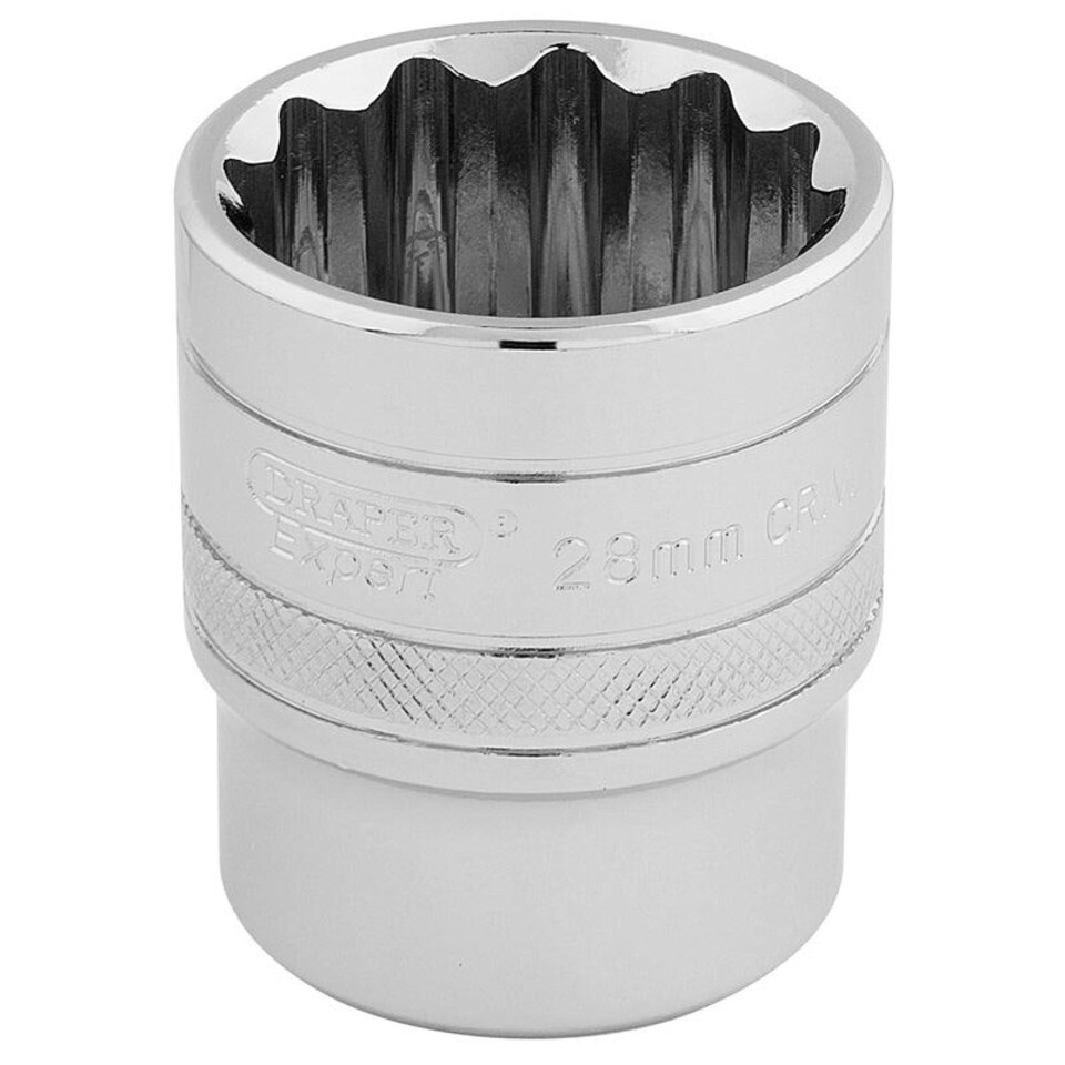 28Mm 12Pt Socket 1/2Dr Pckd - 33518