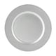 image 1 of Argon Tableware Metallic Charger Plate - 33cm - Silver Silver