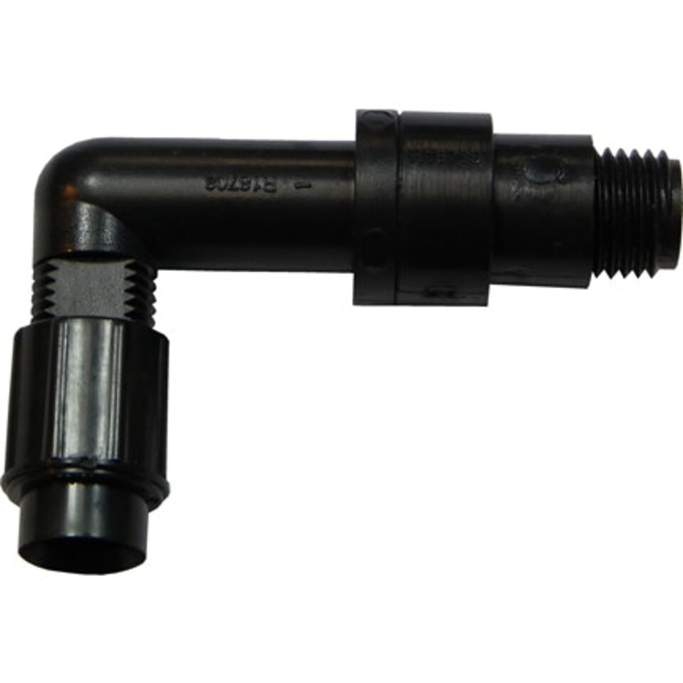 Plastica Rainbow Combination Check Valve Elbow