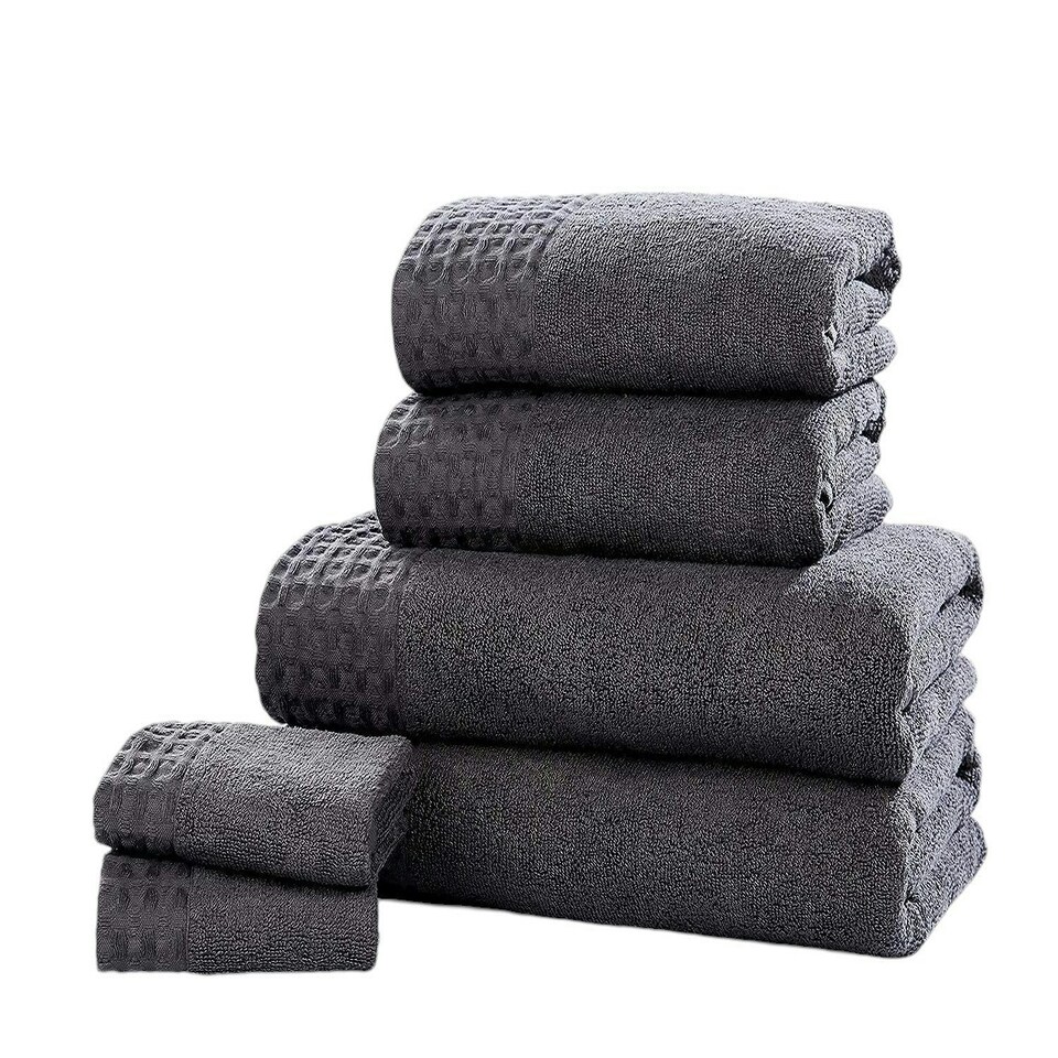 image 1 of Retreat 6 pc Charcoal Towel Bale