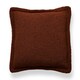 image 2 of BHS Boucle with Flange Edge Cushion, Terracotta