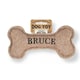 image 1 of History & Heraldry Pre-Personalised Squeaky Bone Dog Toy - Bruce
