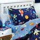 image 2 of Bedlam Supersonic Fitted Bed Sheet Blue