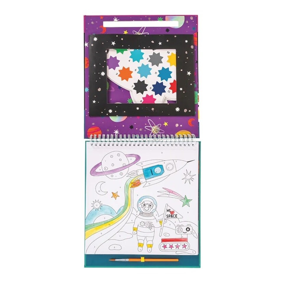 image 1 of Floss & Rock Paint by Numbers Set - Space | Multi | 1