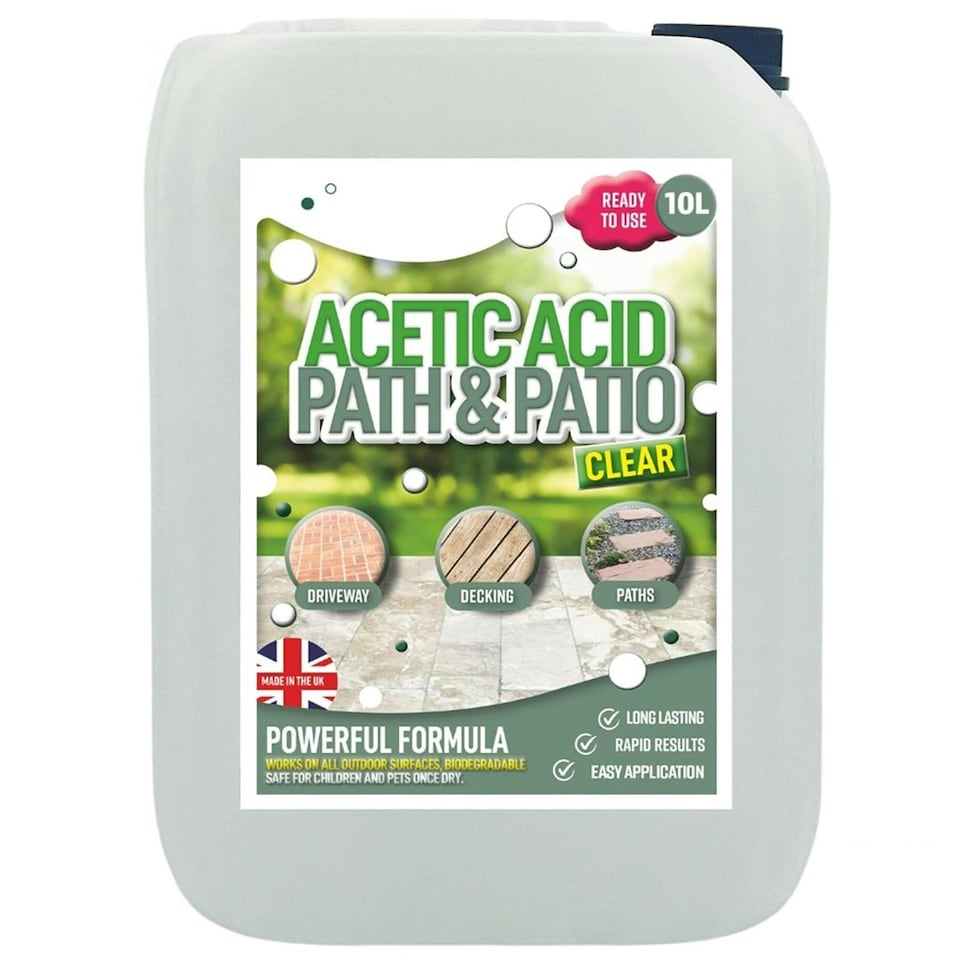 image 1 of 10L Ready To Use Super Strength Acetic Acid Concentrated Vinegar With 1.5 Litre Hand Sprayer