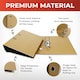 image 3 of A4 Kraft Paperboard Lever Arch File