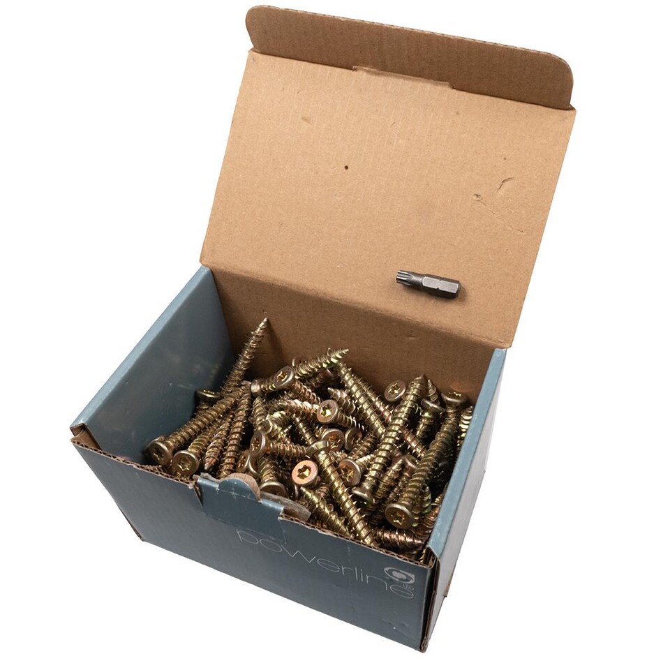 image 1 of Axel Concrete Frame Screws (Dia) 7.5mm (L) 62mm - Box of 100